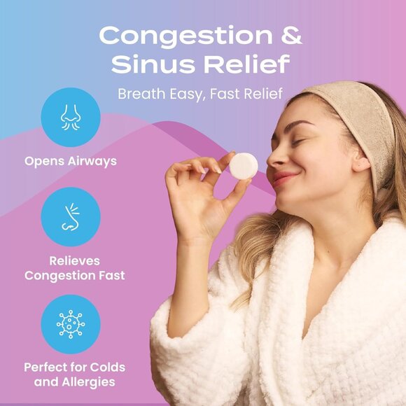 Bloom: Shower Steamers Aromatherapy 6 Pack - Christmas Stocking Stuffers, Birthd - Picture 3 of 9